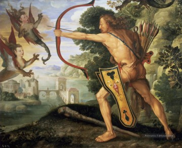  oiseaux Tableau - Hercule tue l’oiseau symphalique Albrecht Dürer